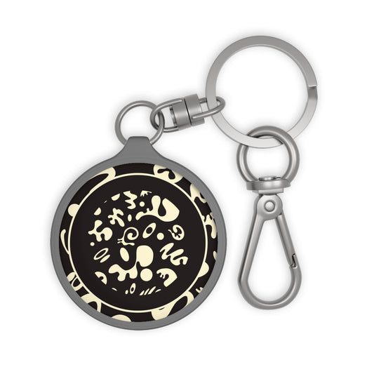 Adorn'd Keyring Tag,