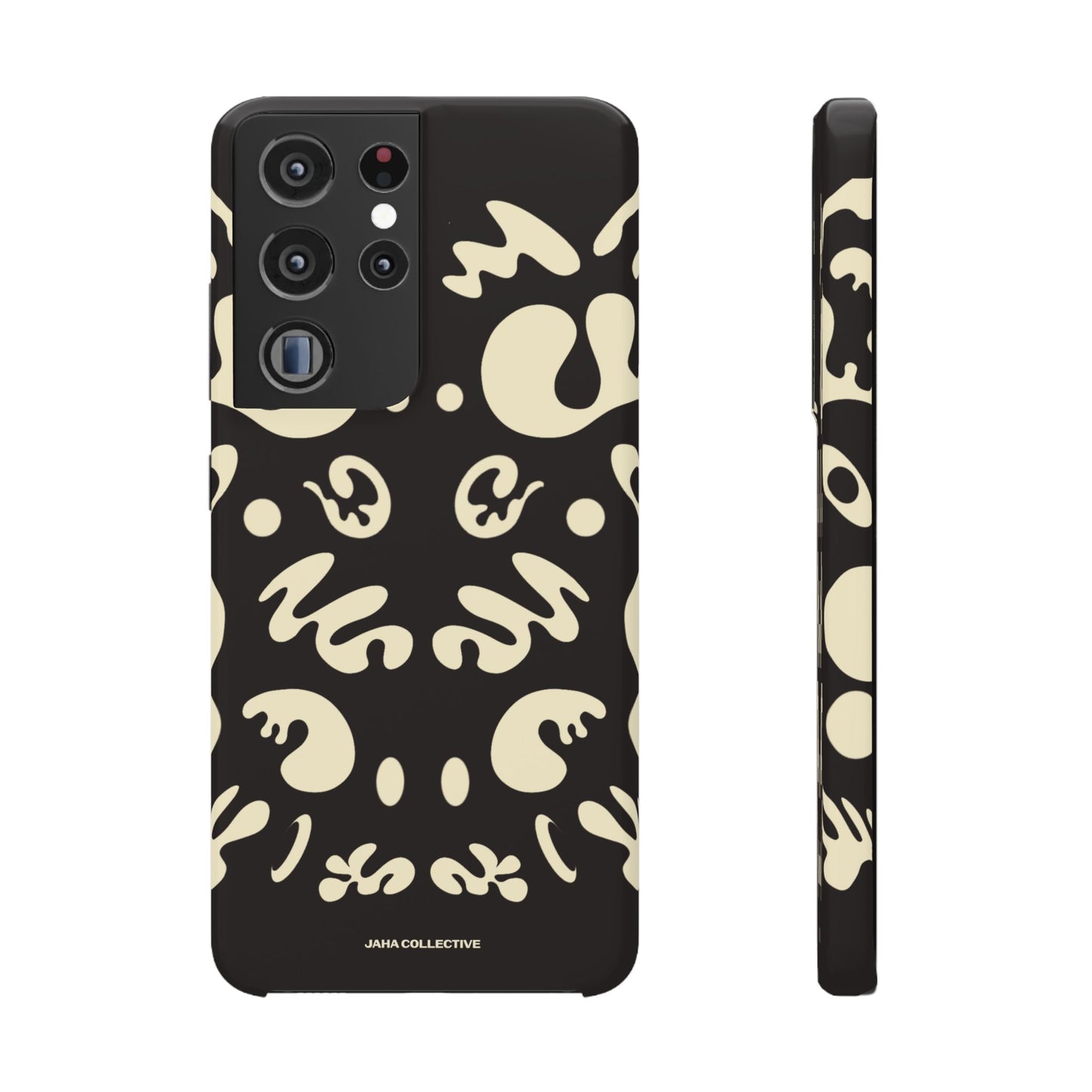 Mirror Work Snap Case - Smoke Signal Black