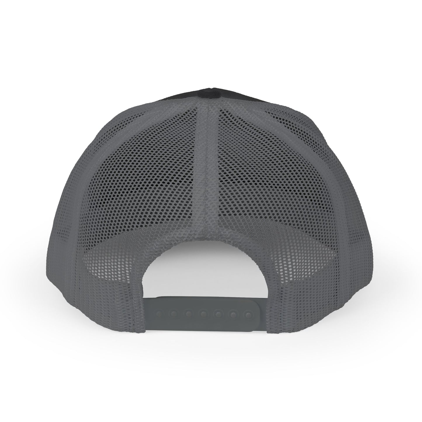 Adorn'd Logo Embroidered Retro Trucker Hat - Starlight White