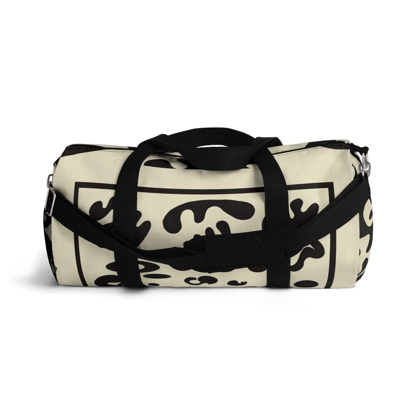 Deep Dream Duffel Bags - Blank Page