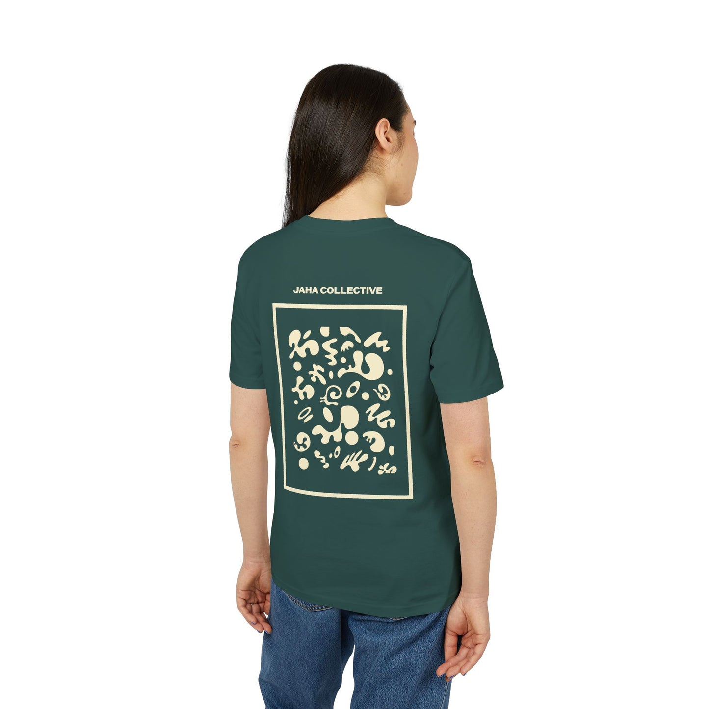 Deep Dream Unisex T-shirt - Blank Page White
