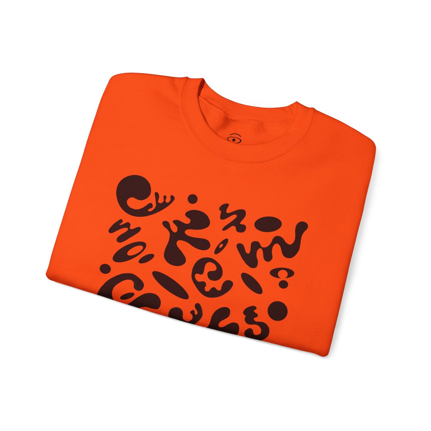 Pure Imagination Unisex Heavy Blend™ Crewneck Sweatshirt- Smoke Signal Black Print