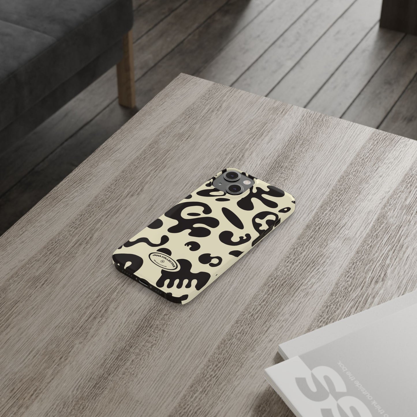 Pure Imagination Slim Case (iPhone) - Blank Page White