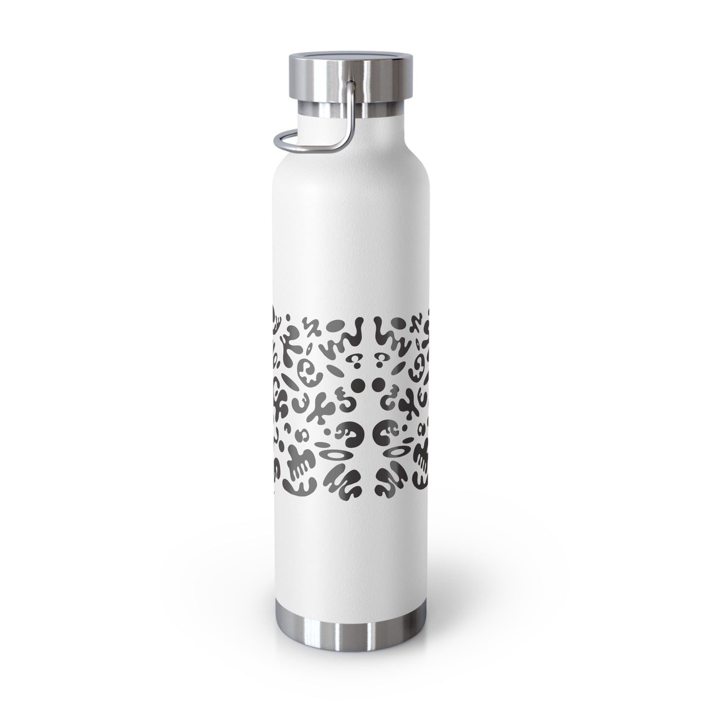 Mirror Work Copper Vacuum Insulated Water Bottle (22oz) - Smoke Signal Black