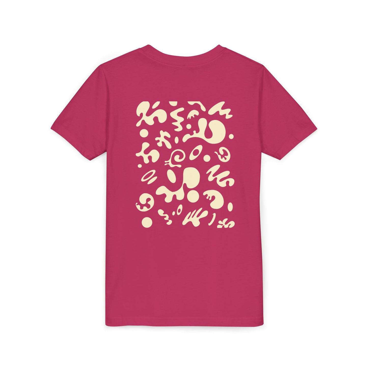 Bright Future Youth Jersey Short Sleeve Tee - Blank Page White