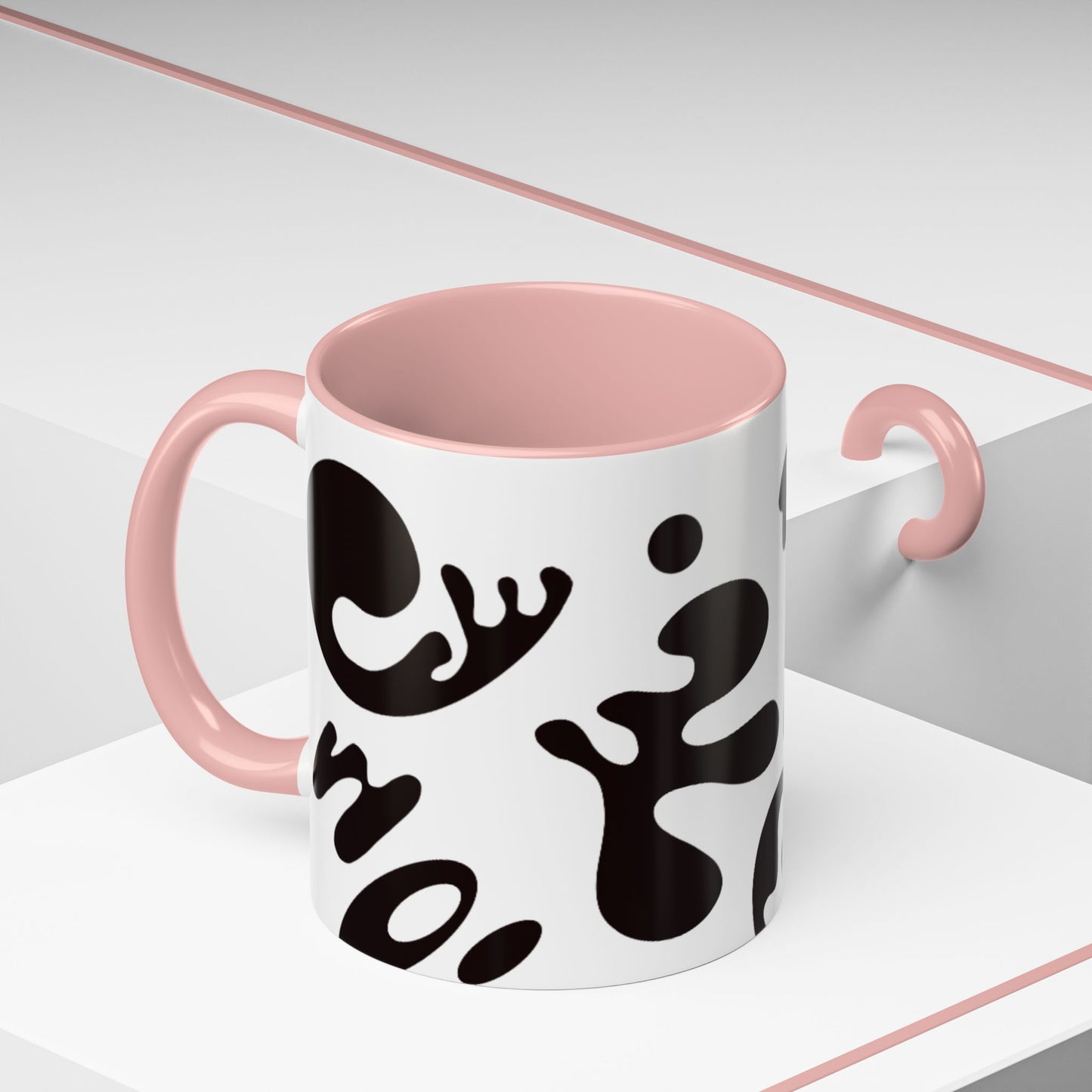 Nourish'd Color Accent Ceramic Mug