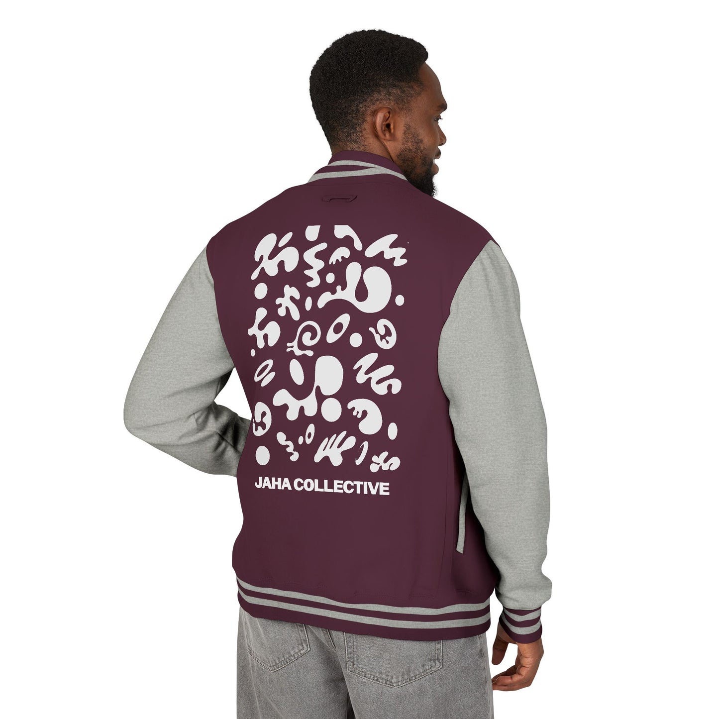Pure Imagination Unisex Heavyweight Letterman Jacket