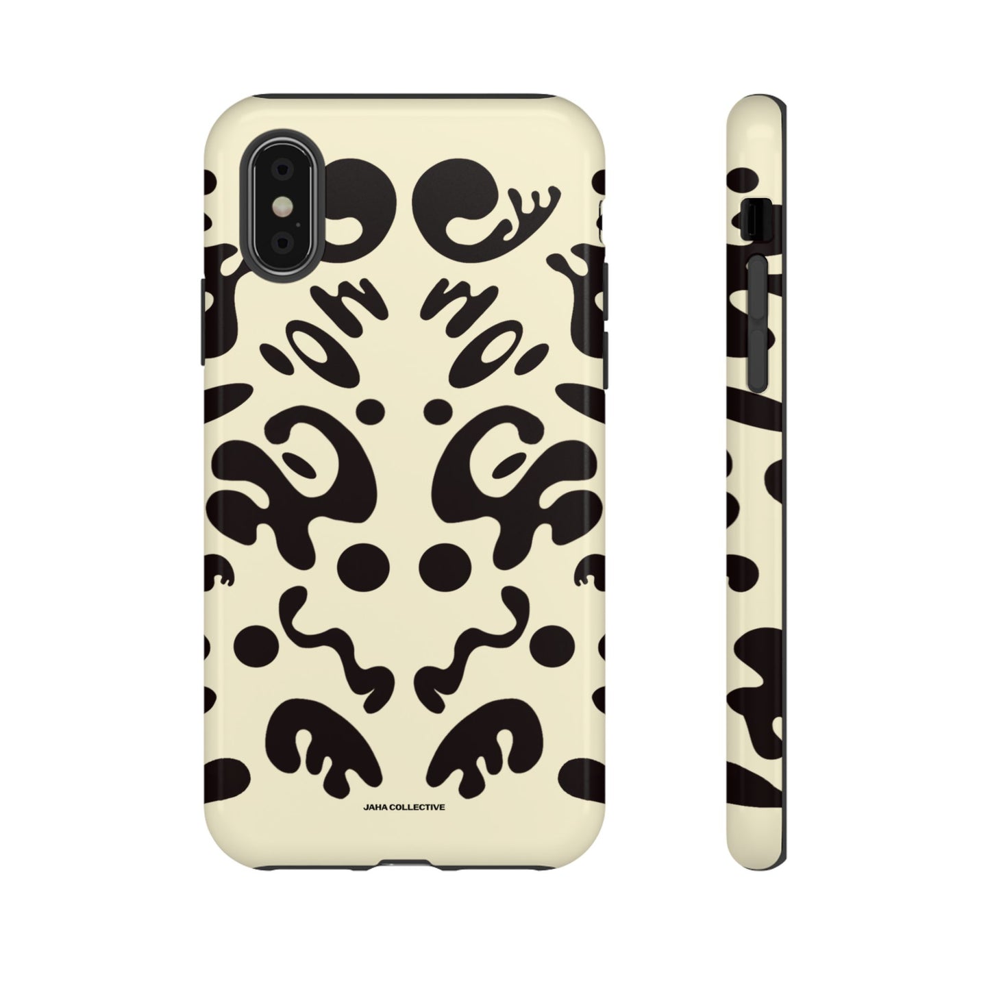 Mirror Work Tough Case (iPhone) - Blank Page White