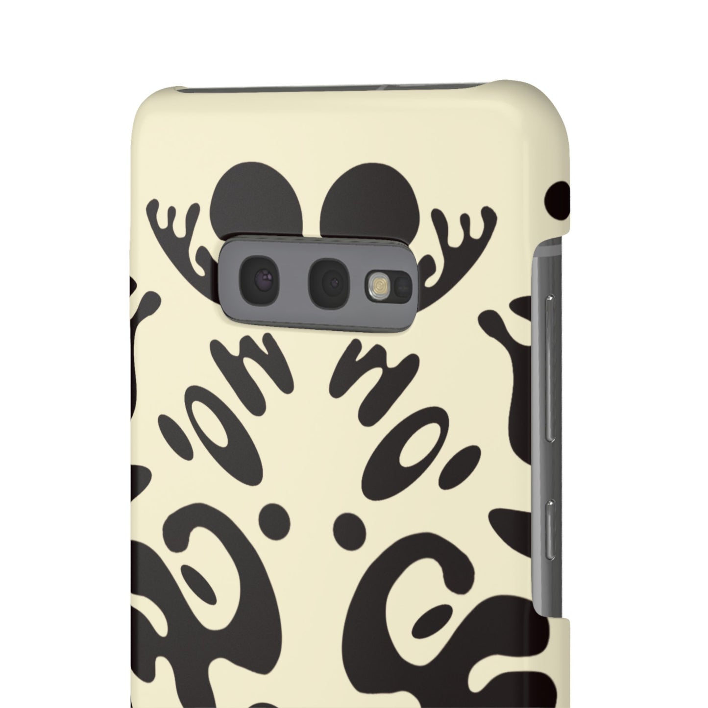 Mirror Work Snap Case - Blank Page White