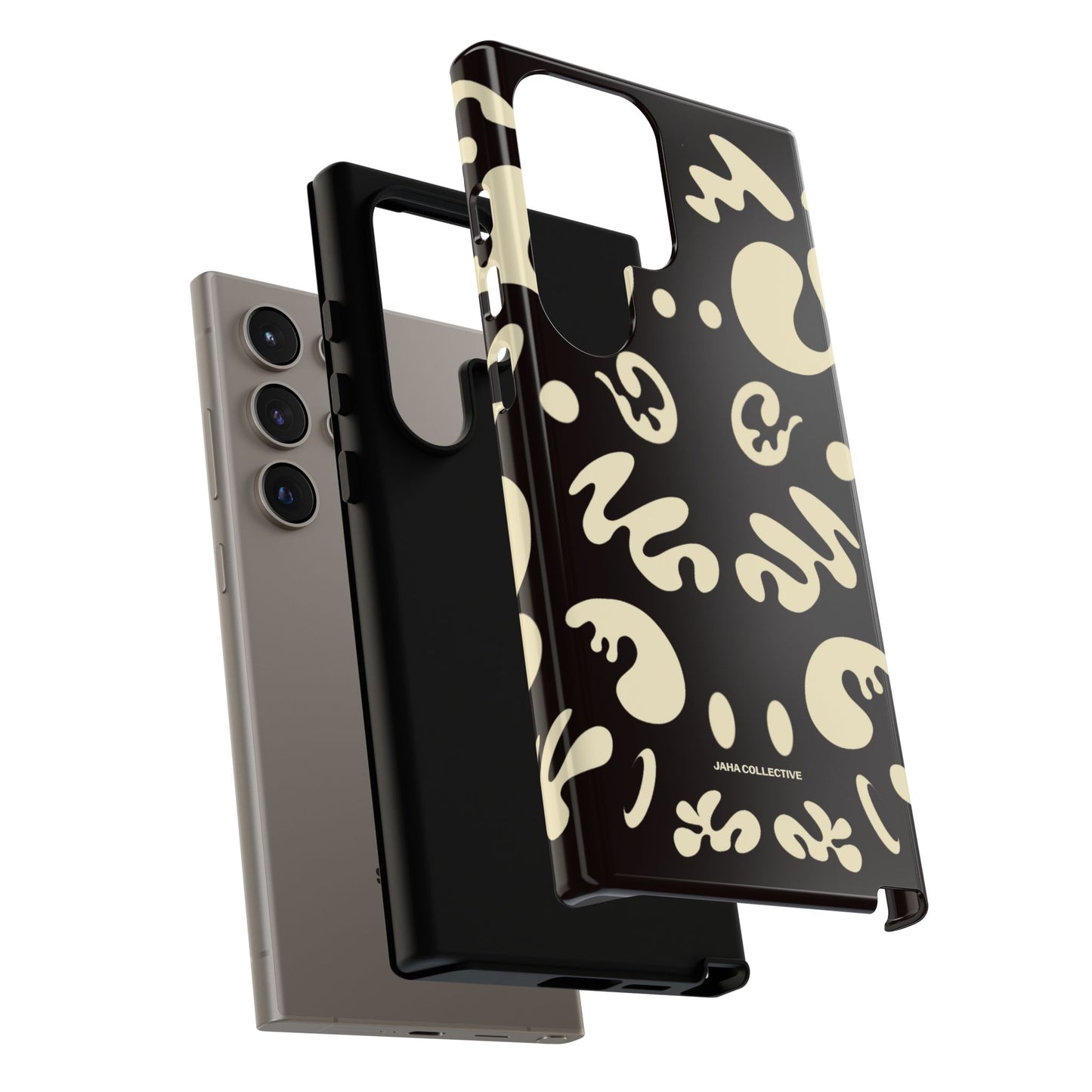 Mirror Work Tough Case (Samsung) - Smoke Signal Black