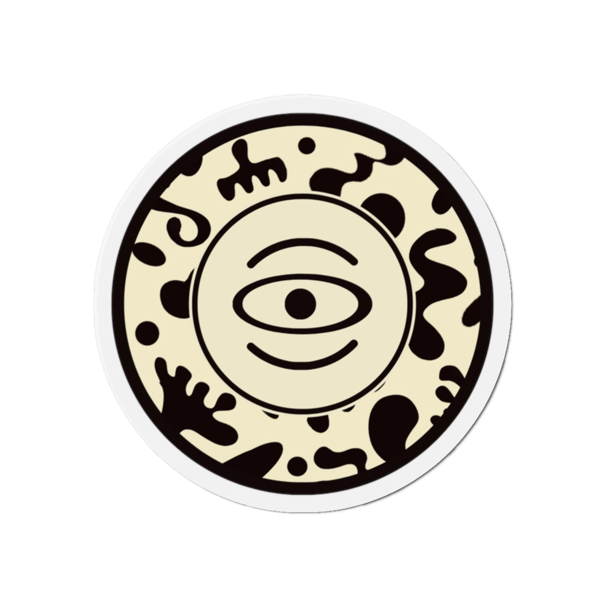 Adorn'd Color Logo Die Cut Magnet - Blank Page