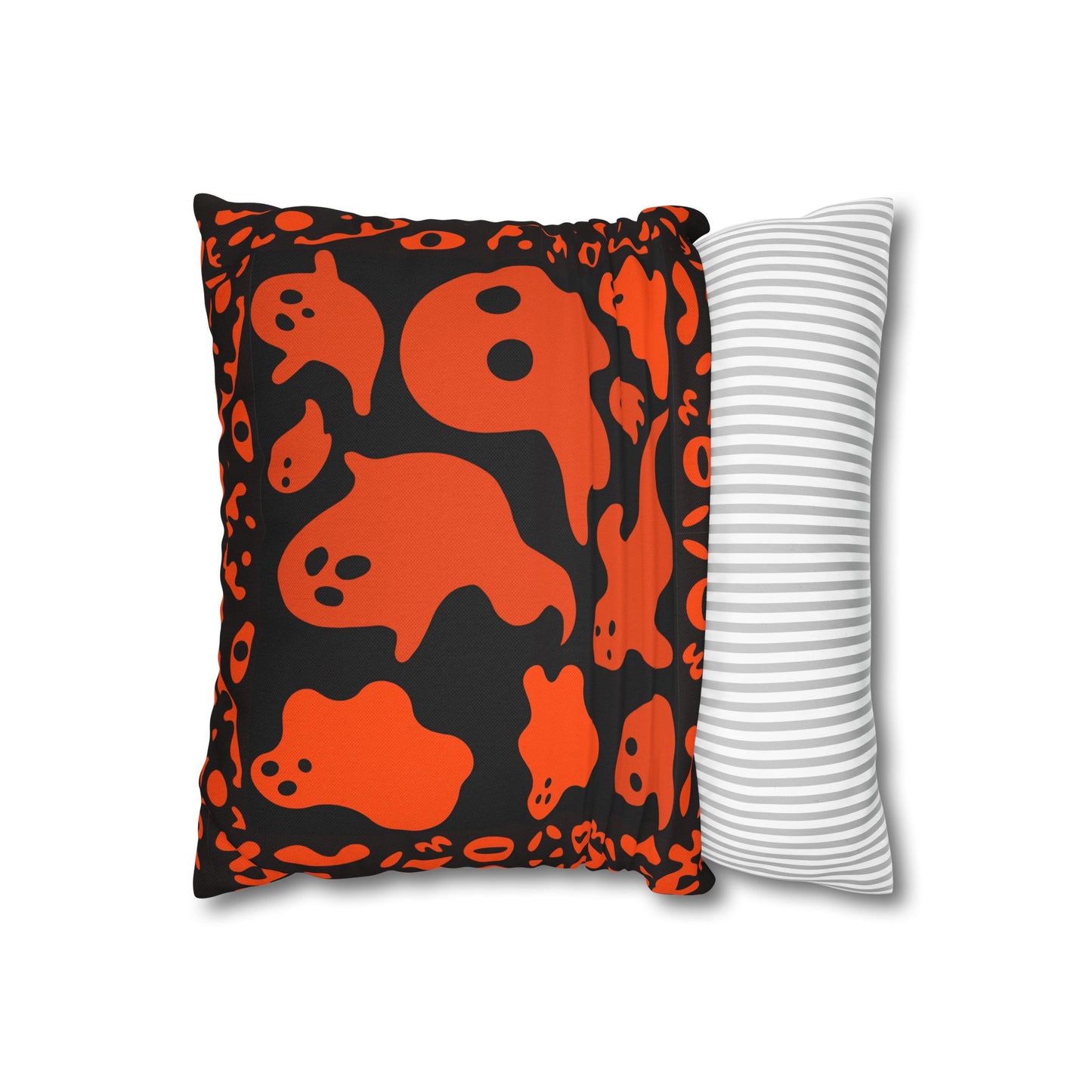 Boo Thing Spun Polyester Square Pillowcase - Black Magic Woman