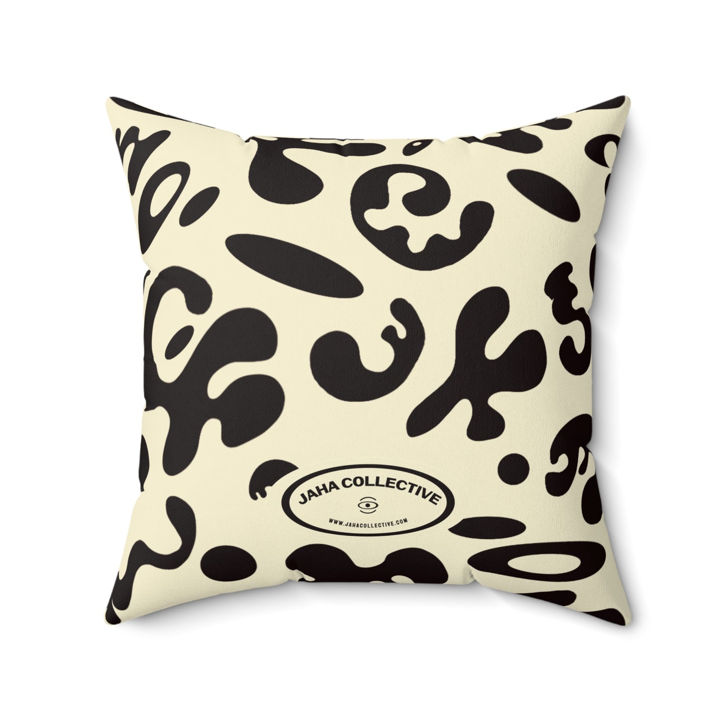 Pure Imagination All Over Print Basic Square Pillow - Blank Page White