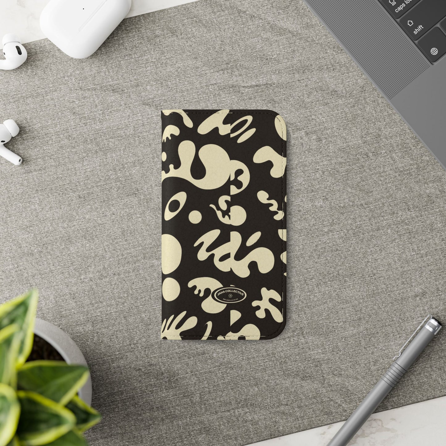 Pure Imagination Flip Case - Smoke Signal Black