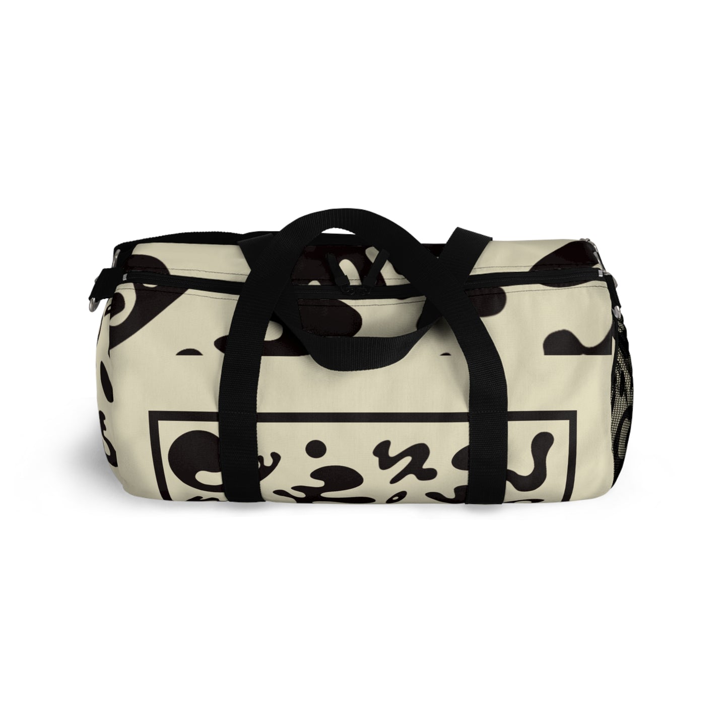 Deep Dream Duffel Bags - Blank Page