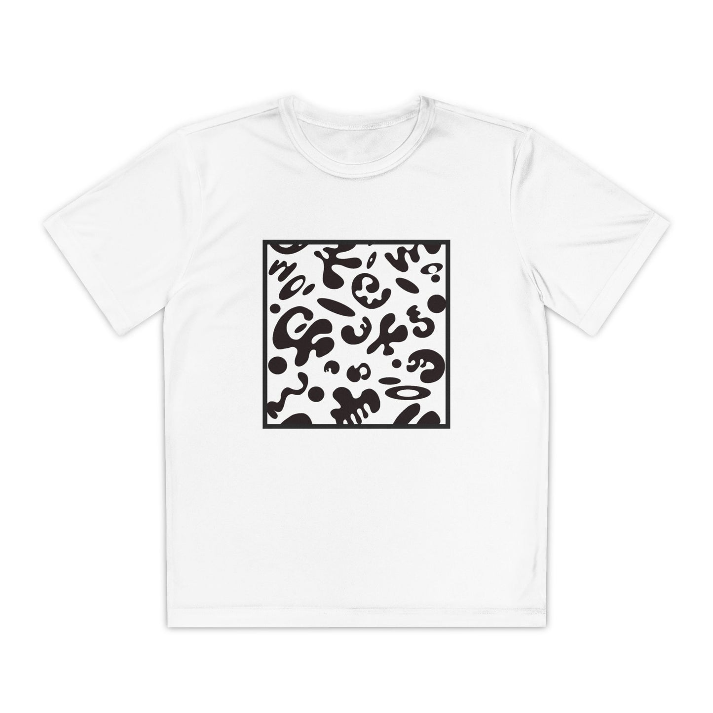 Adorn'd Youth Competitor Graphic Tee - Smoke Signal Black