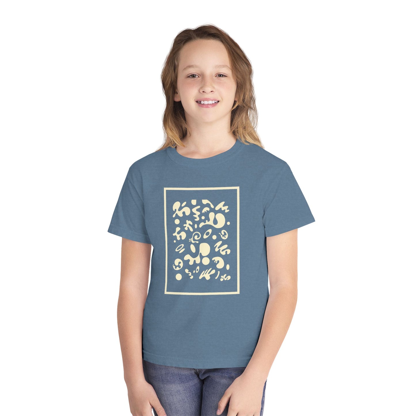 Deep Dream Youth Midweight Tee - Blank Page
