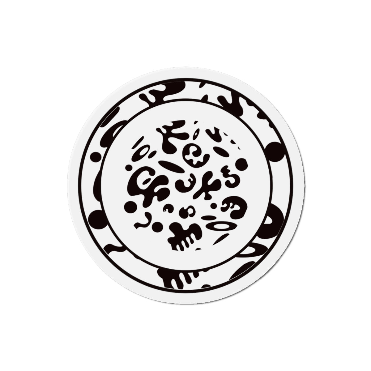 Adorn'd Die Cut Magnet - Starlight White