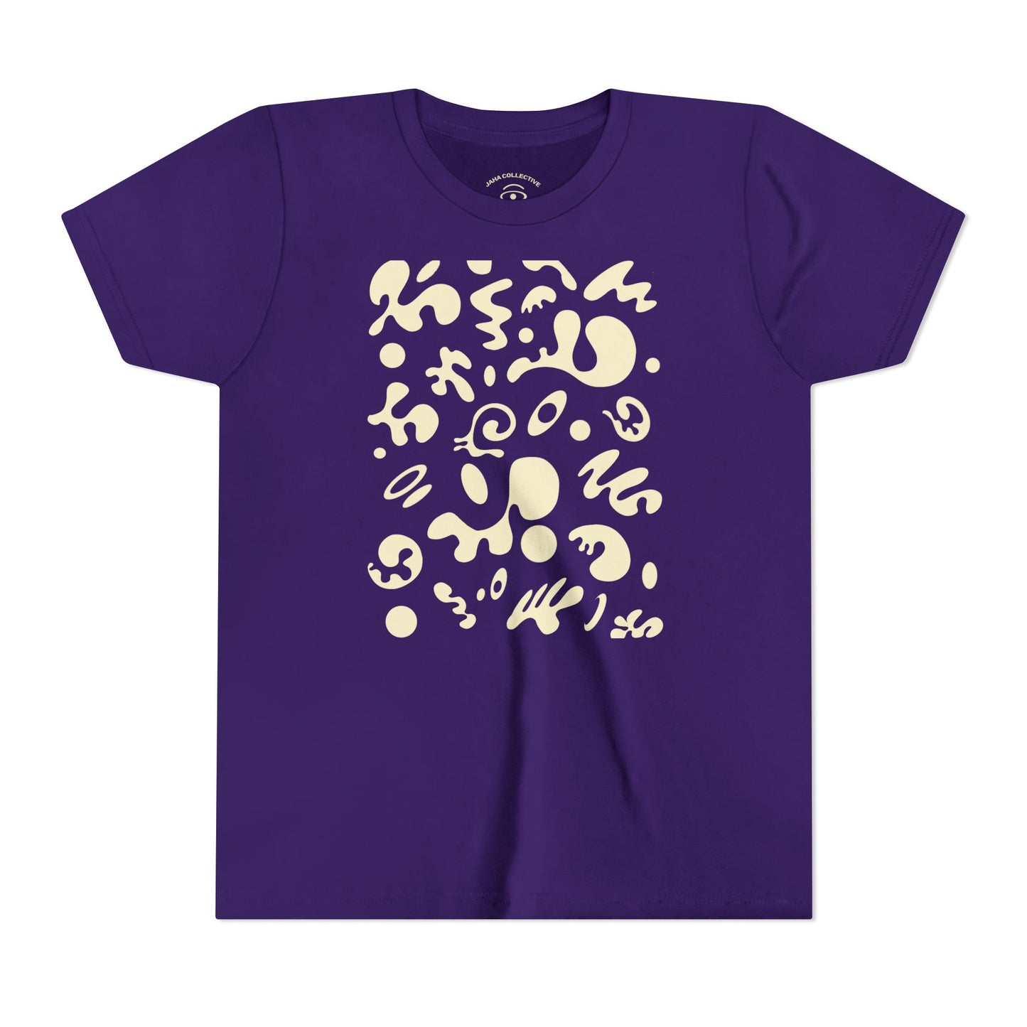 Bright Future Youth Jersey Short Sleeve Tee - Blank Page White