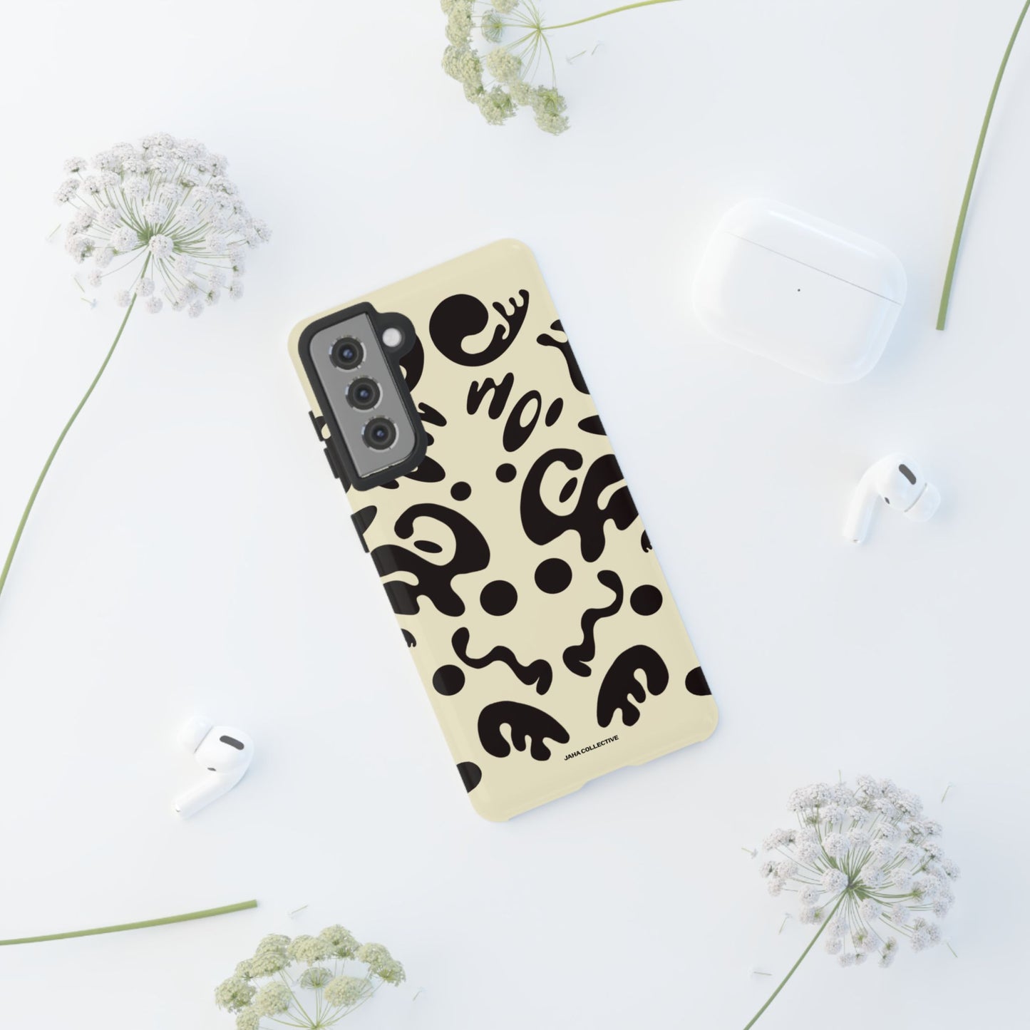 Mirror Work Tough Case (Samsung) - Blank Page White