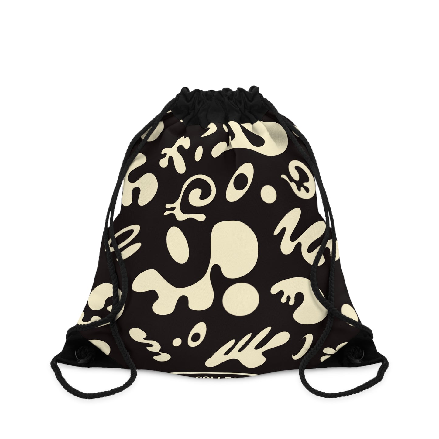 Pure Imagination Drawstring Bag - Smoke Signal Black