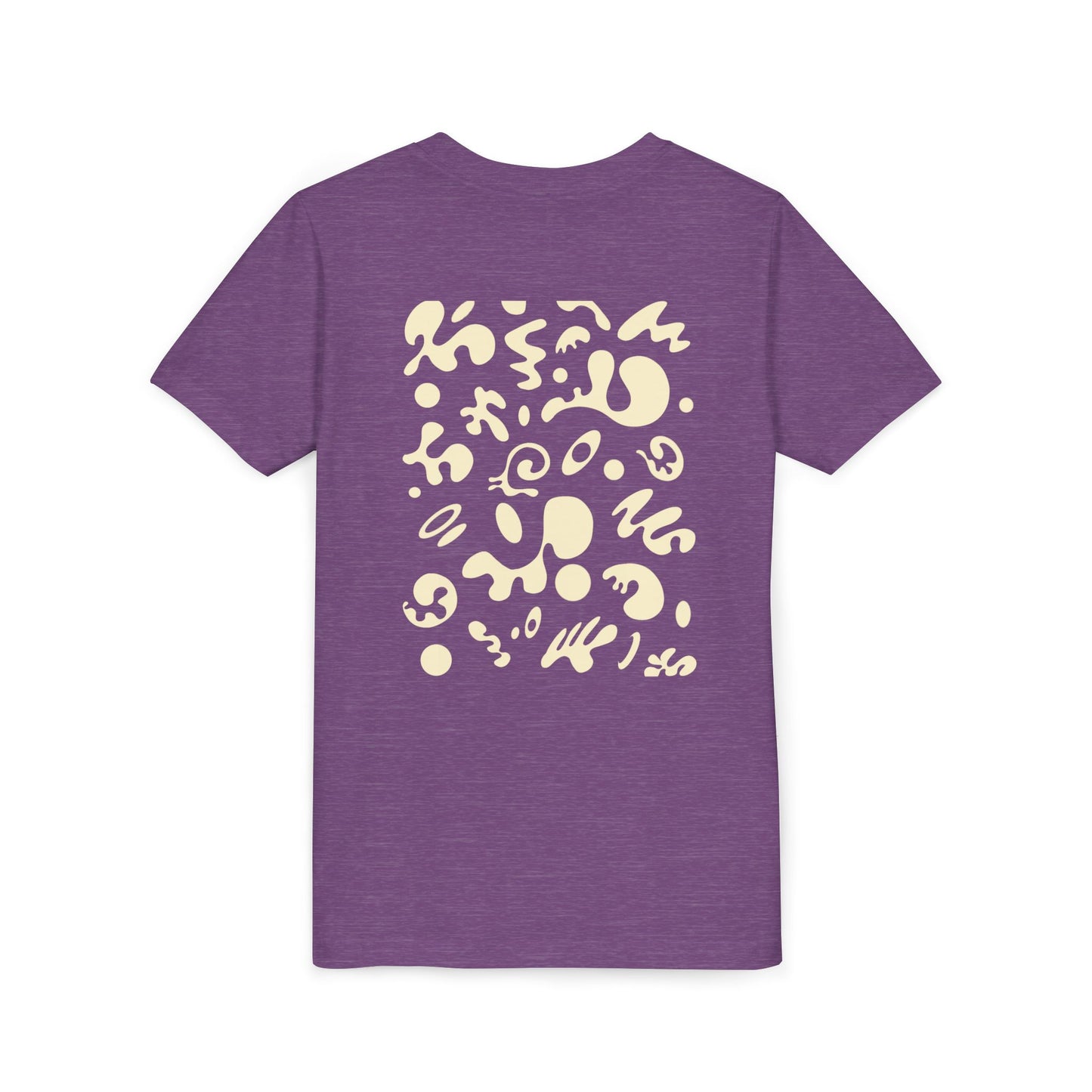 Bright Future Youth Jersey Short Sleeve Tee - Blank Page White