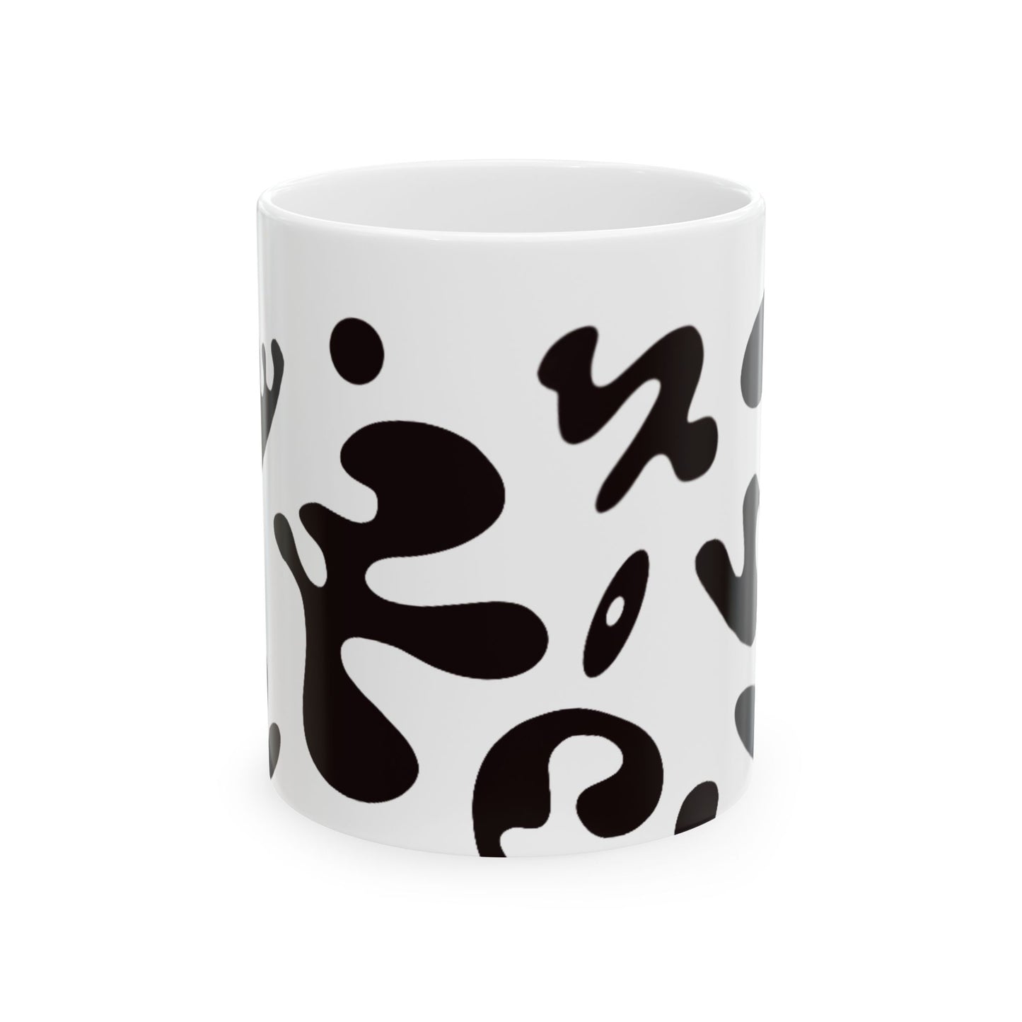 Nourish'd White Ceramic Mug