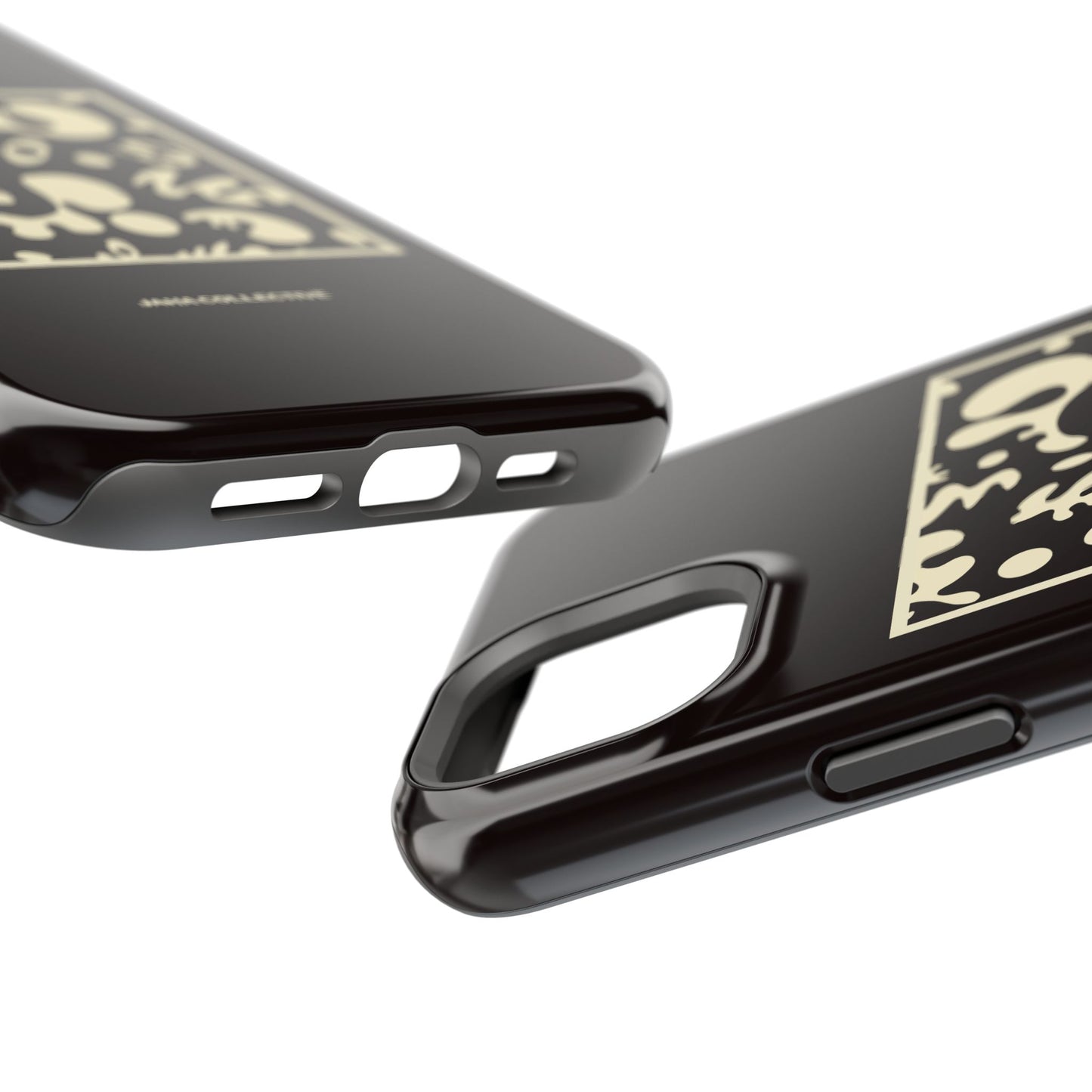 Adorn'd Minimalist Square MagSafe Tough Case - Smoke Signal