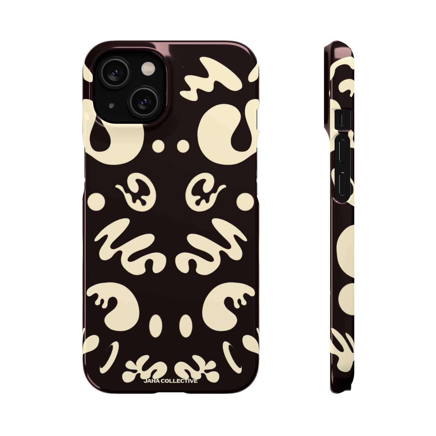 Mirror Work Snap Case - Smoke Signal Black