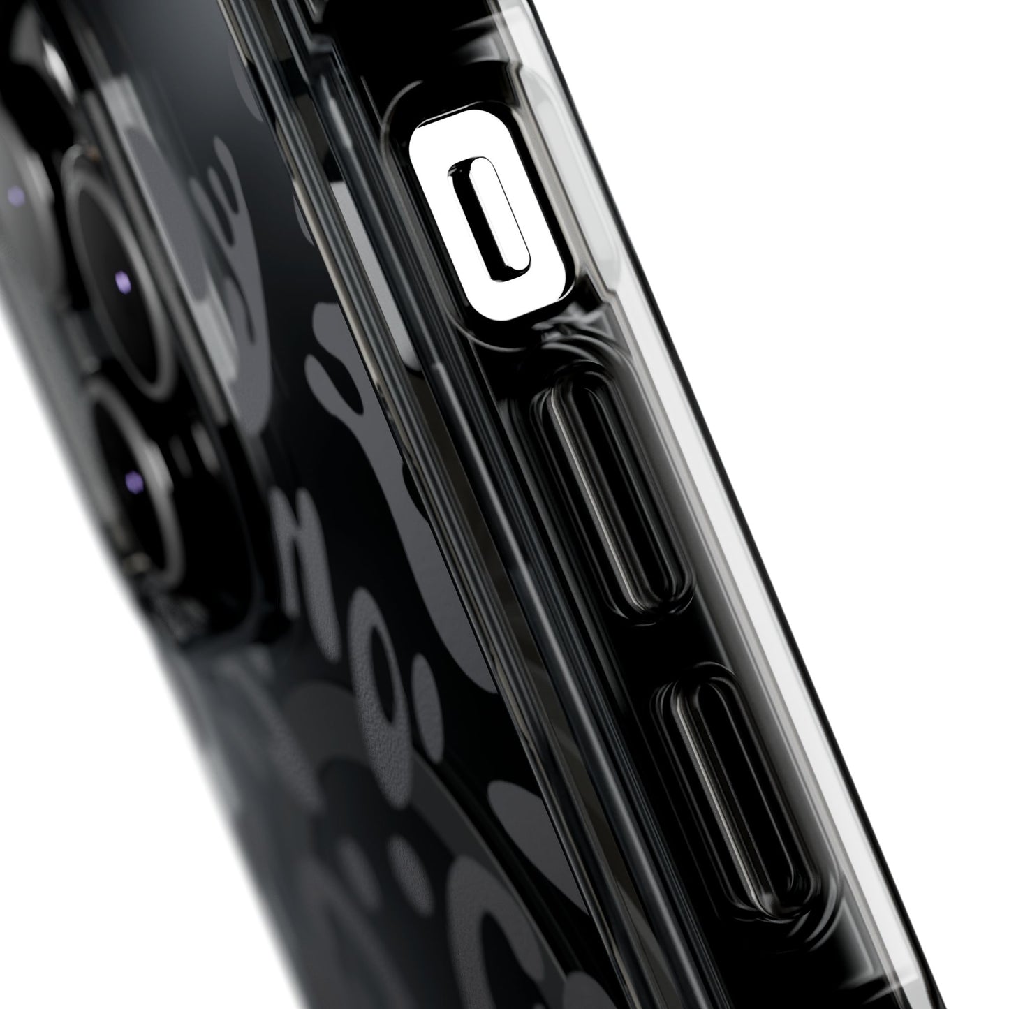 Mirror Work Clear MagSafe Impact Case - Smoke Signal Black