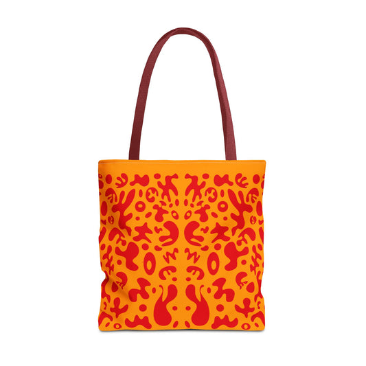 Mirror Work Colorful Tote Bag - Heat Theory