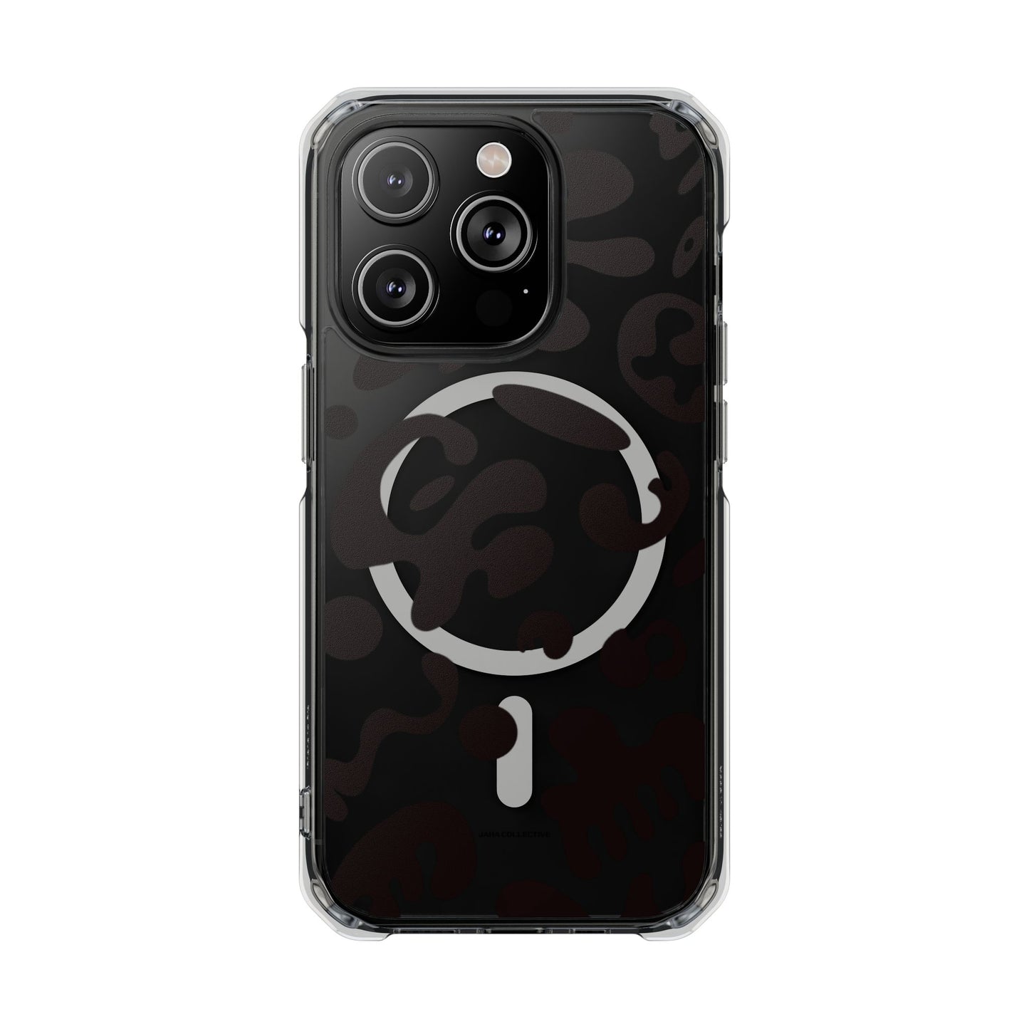 Pure Imagination Clear MagSafe Impact Case - Smoke Signal Black