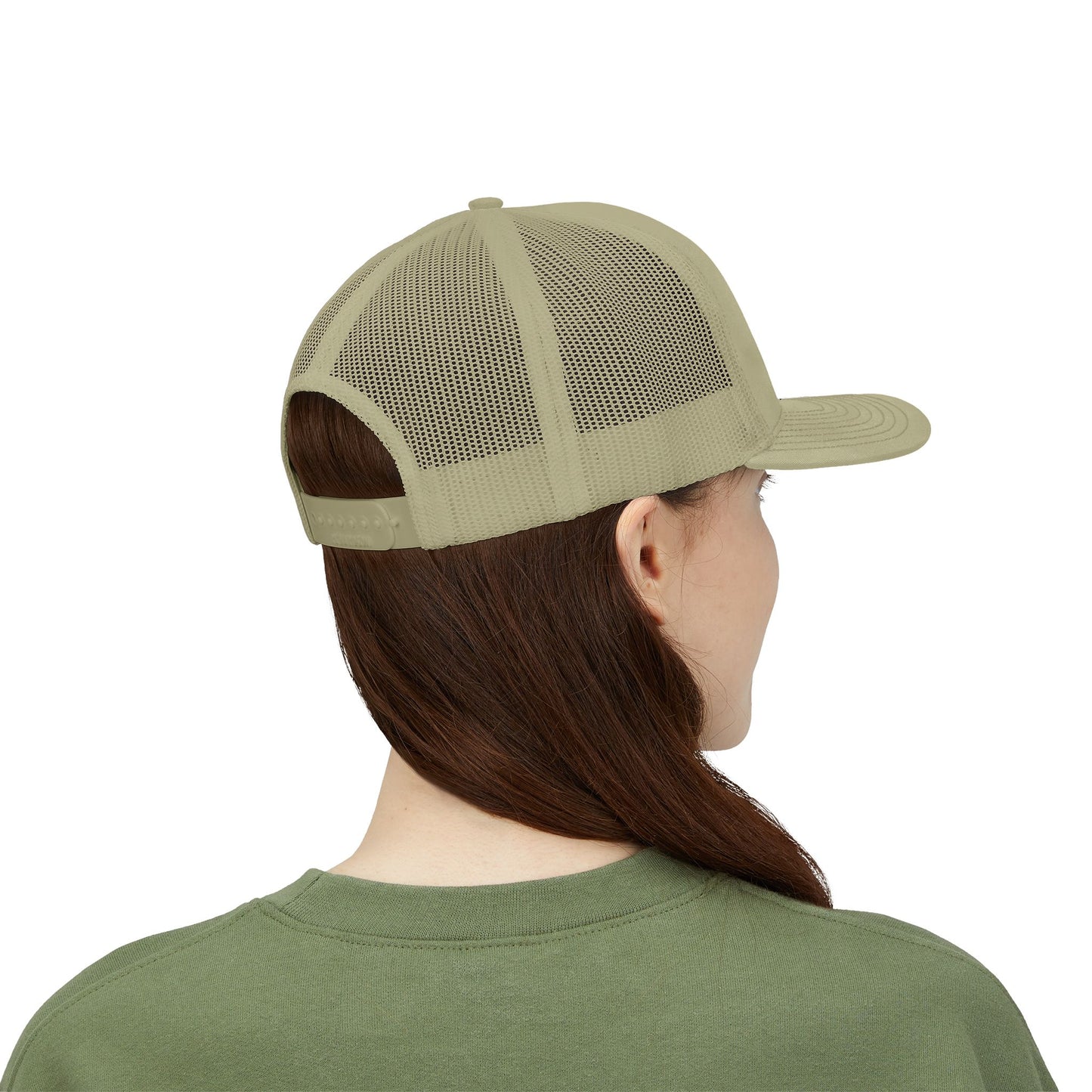 Adorn'd Logo Embroidered Retro Trucker Hat - Smoke Signal Black