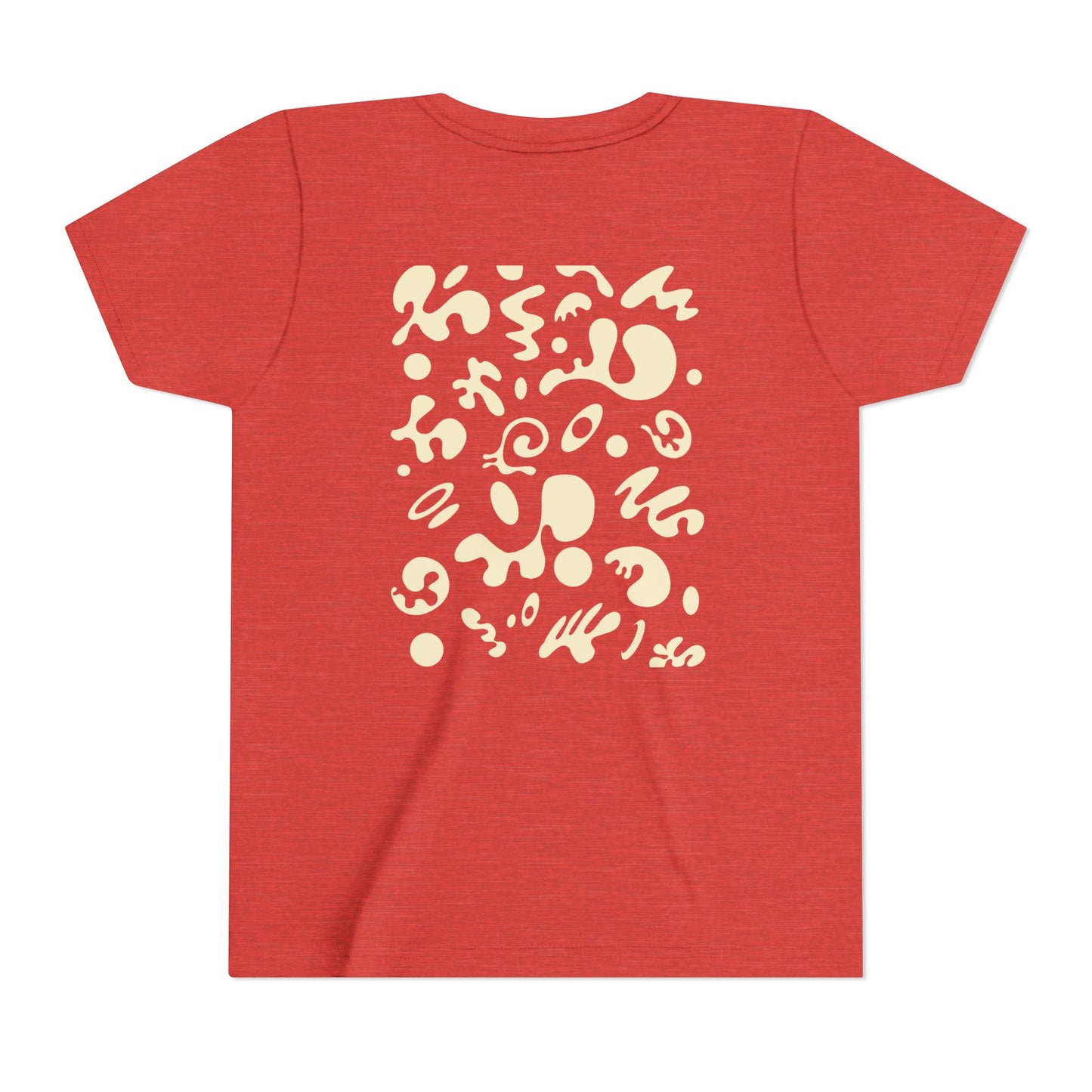 Bright Future Youth Jersey Short Sleeve Tee - Blank Page White