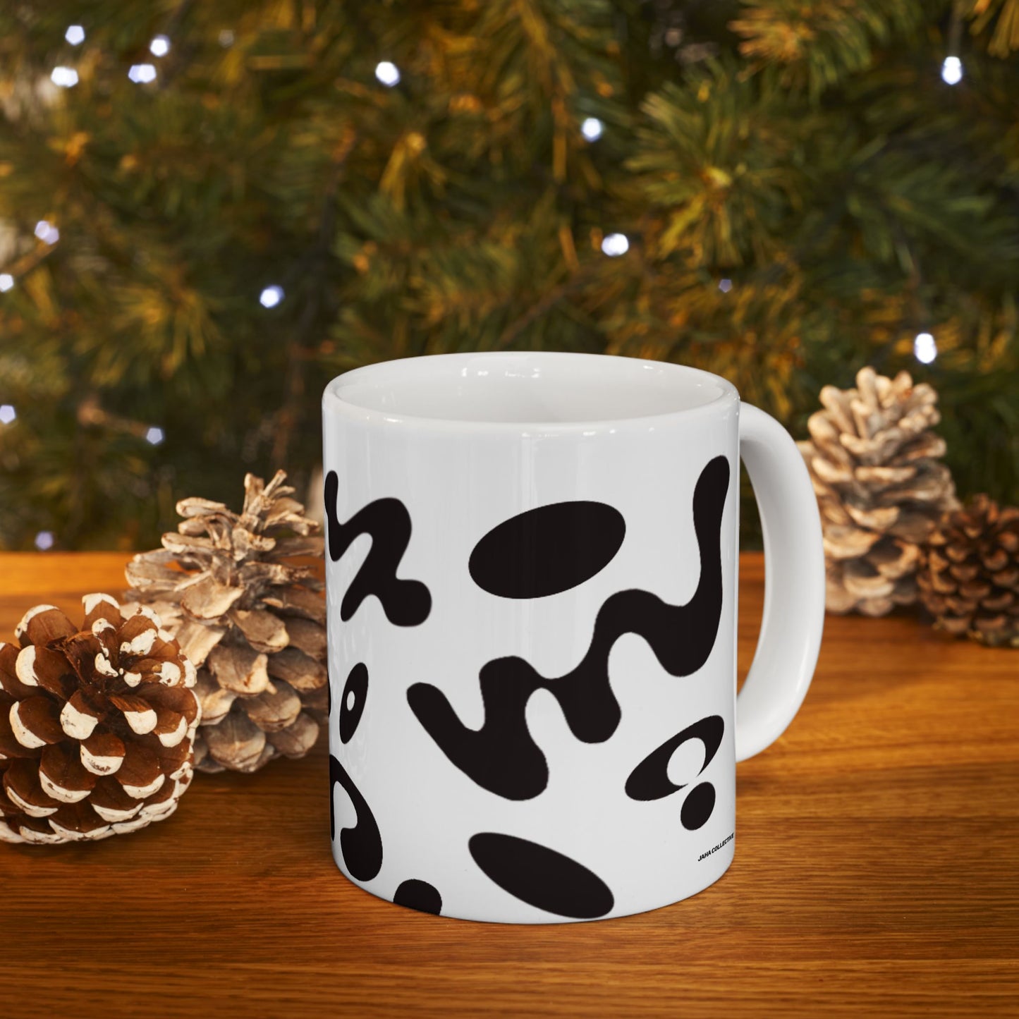 Nourish'd White Ceramic Mug