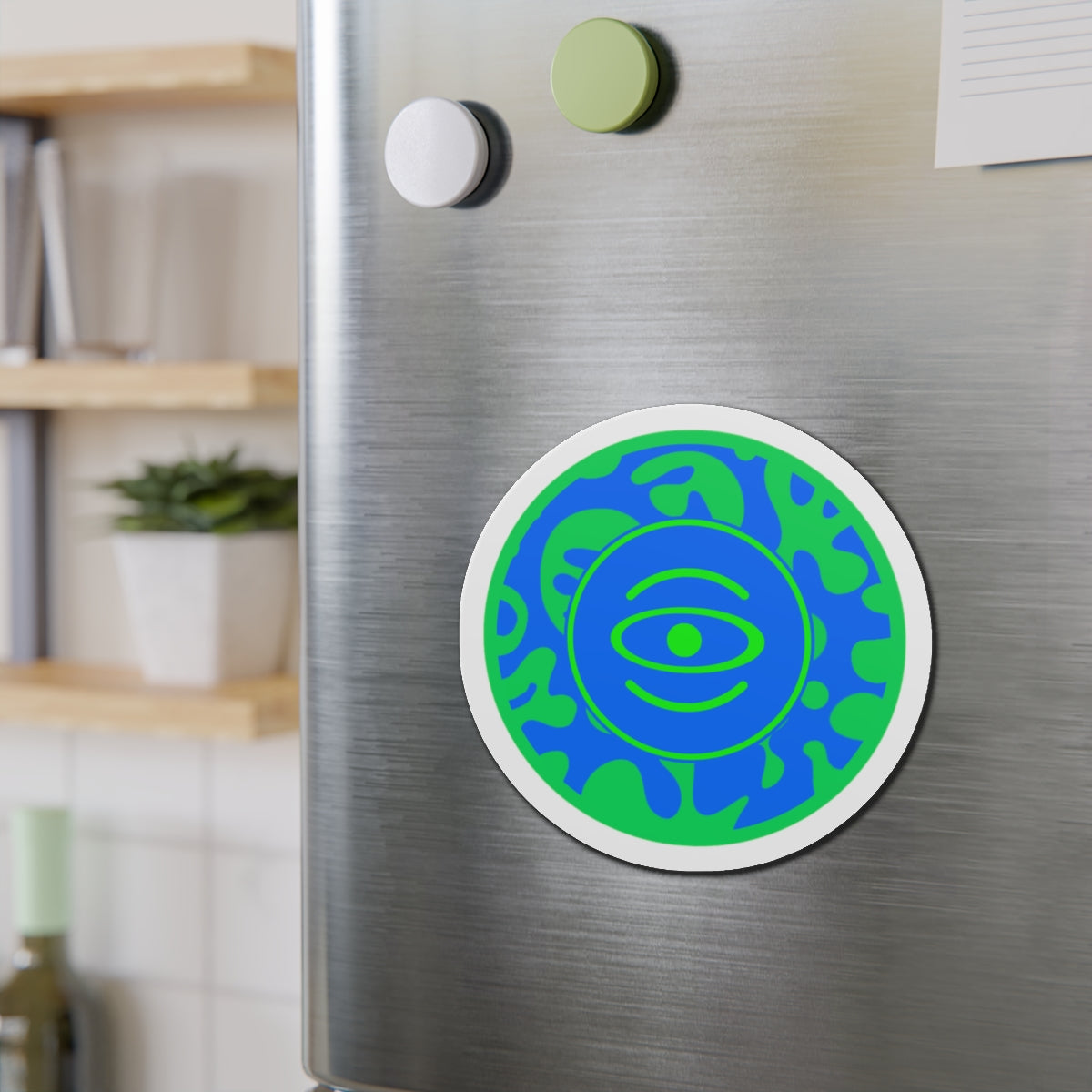 Adorn'd Color Logo Die Cut Magnet - Tide Pool