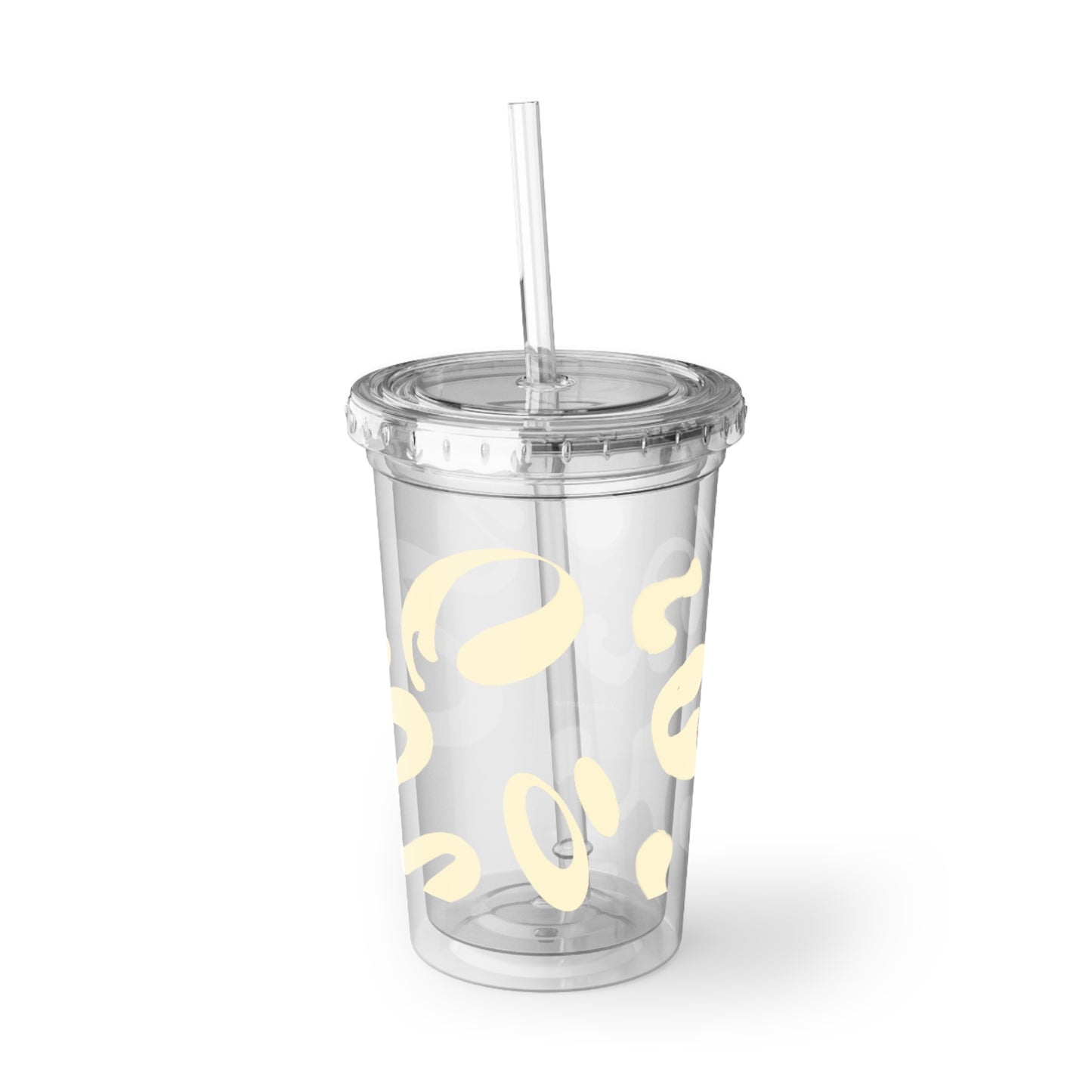 Nourish'd Acrylic Cup - Blank Page White