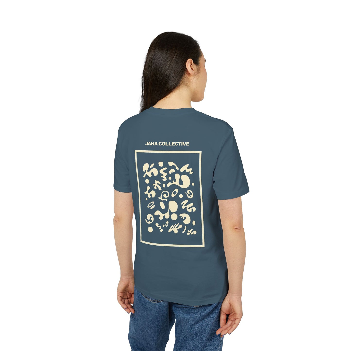 Deep Dream Unisex T-shirt - Blank Page White