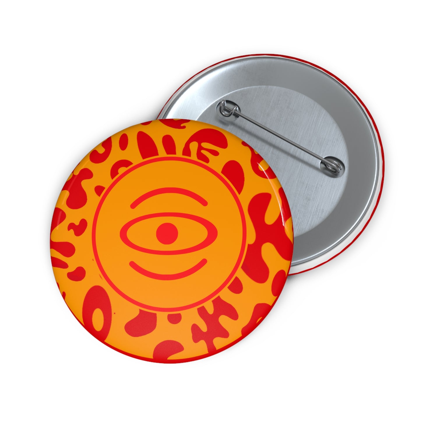 Adorn'd Color Logo Pin Button - Heat Theory