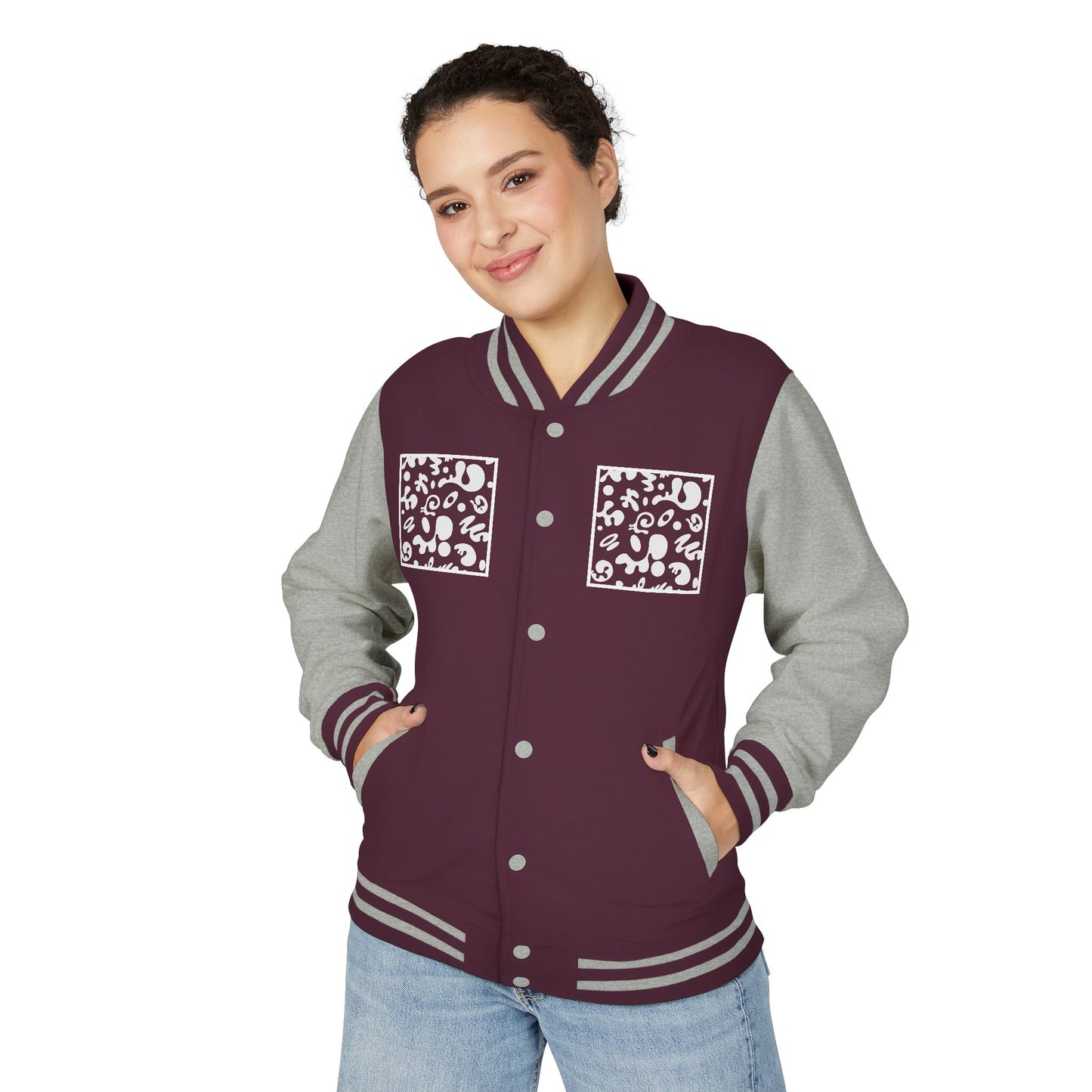 Pure Imagination Unisex Heavyweight Letterman Jacket