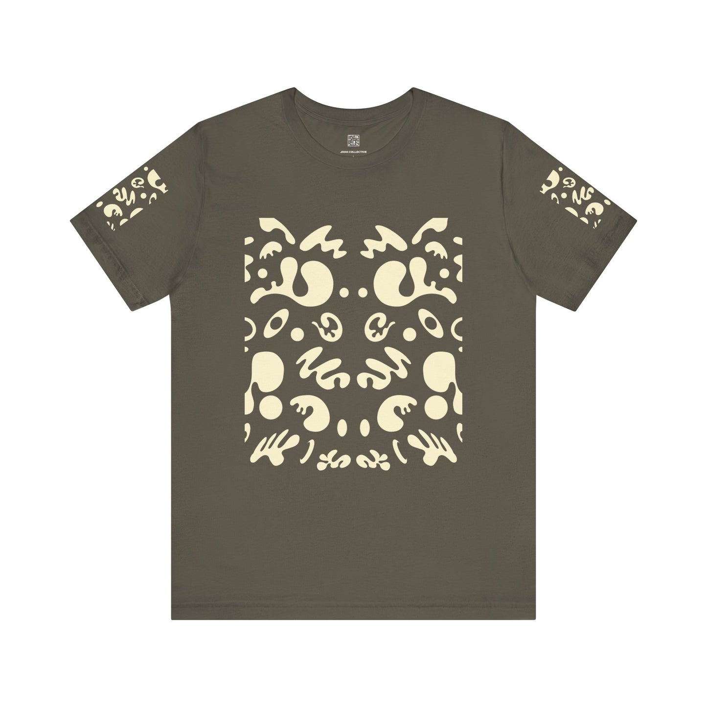 Mirror Work Unisex Jersey Short Sleeve Tee - Blank Page