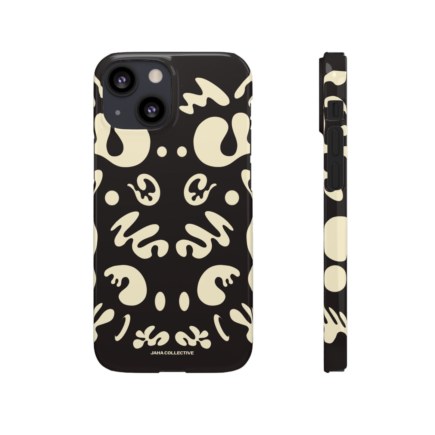 Mirror Work Snap Case - Smoke Signal Black