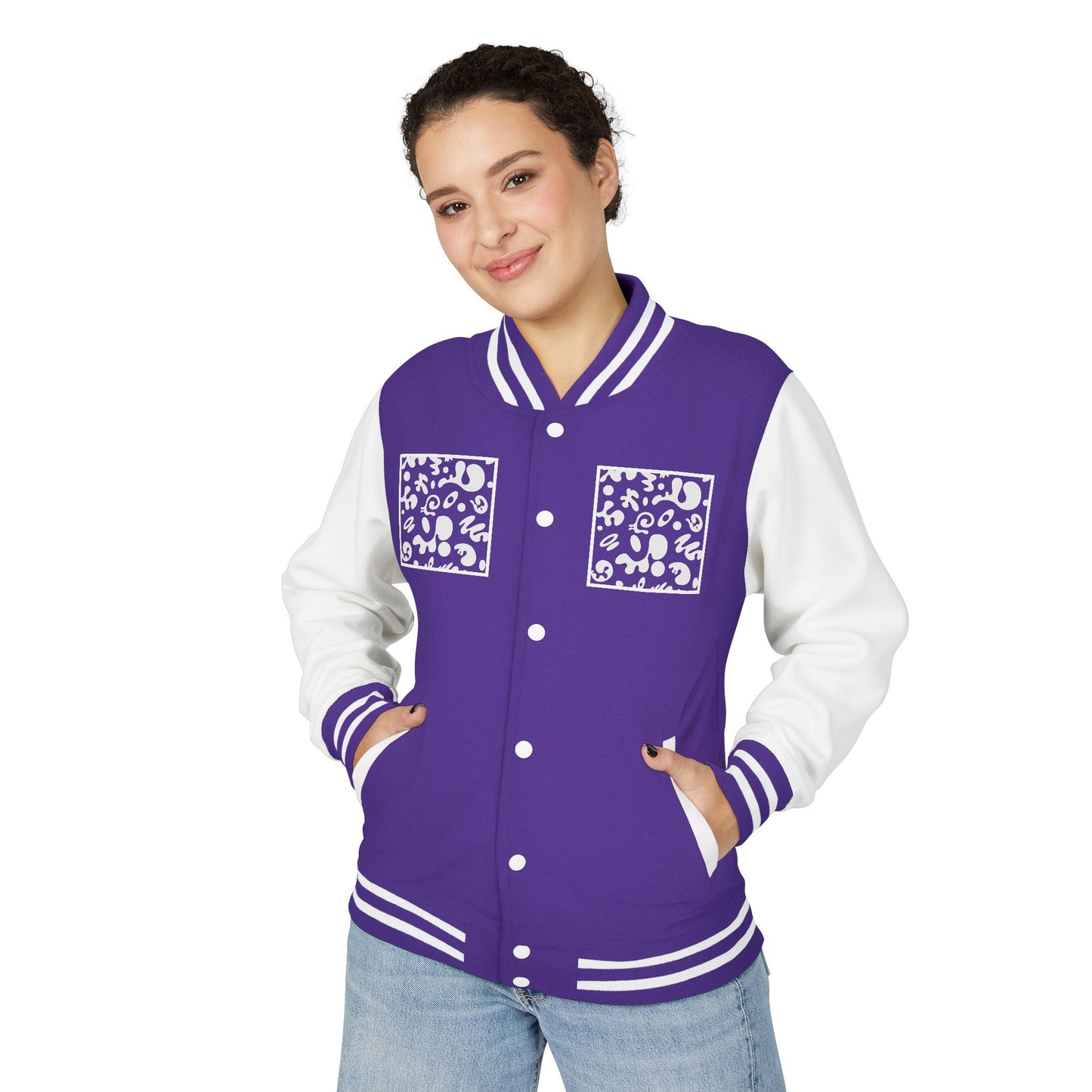 Pure Imagination Unisex Heavyweight Letterman Jacket