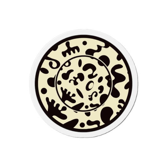 Adorn'd Color Die Cut Magnet - Blank Page