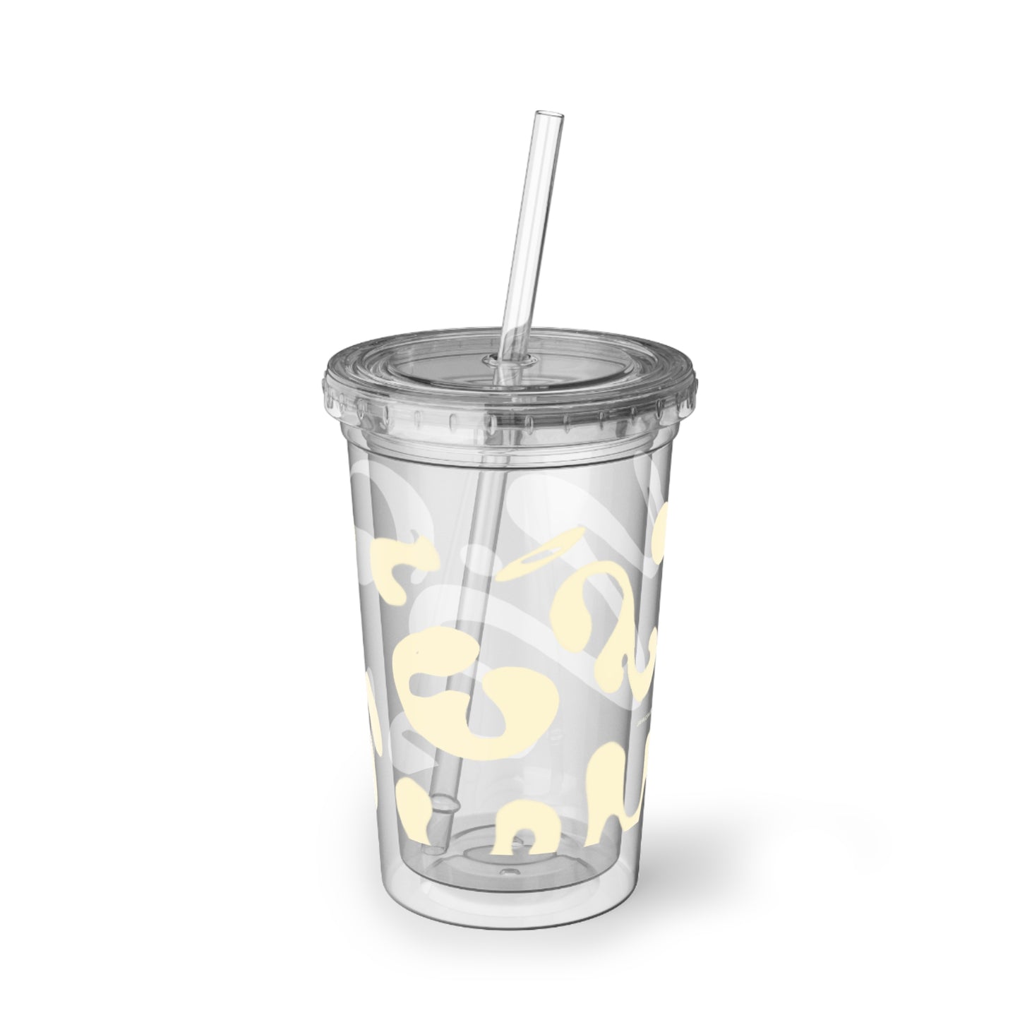 Nourish'd Acrylic Cup - Blank Page White
