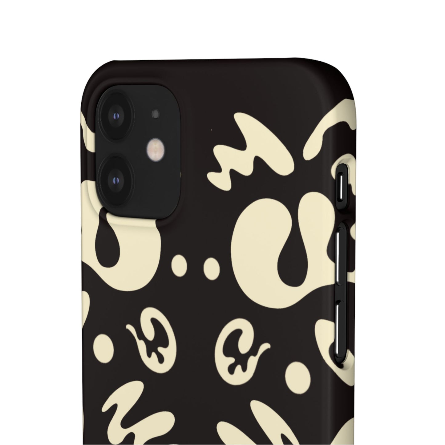 Mirror Work Snap Case - Smoke Signal Black