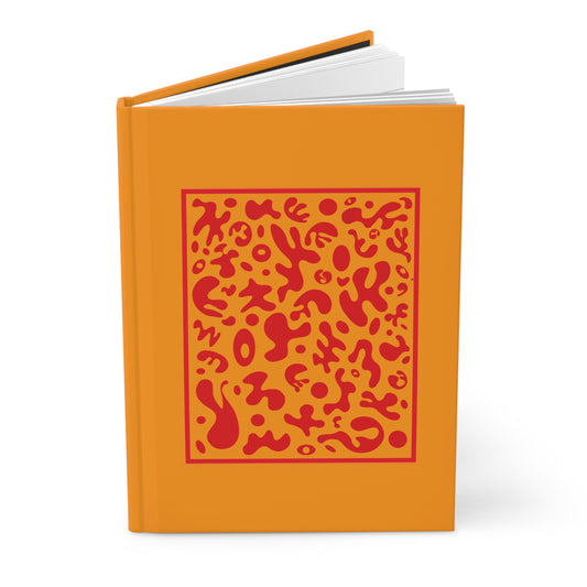 Deep Dream Hardcover Matte Journal - Heat Theory