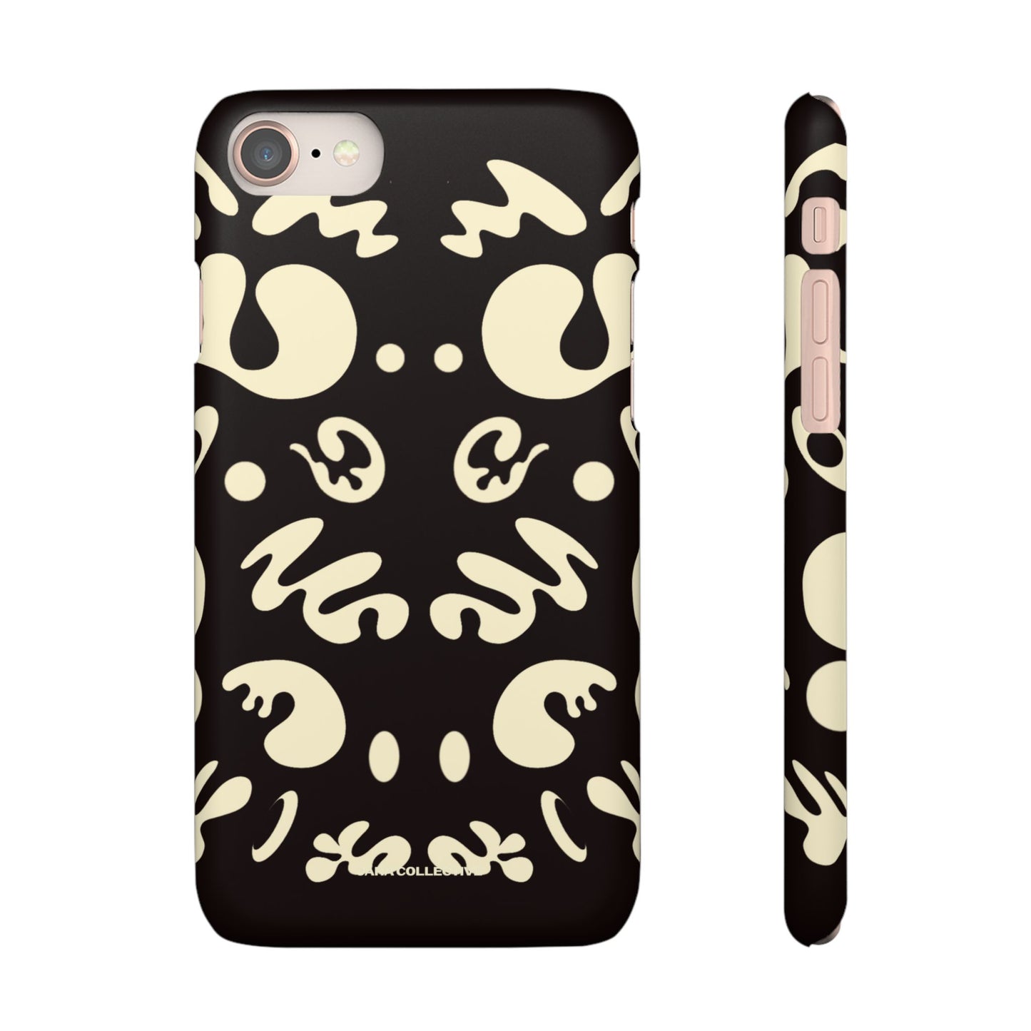 Mirror Work Snap Case - Smoke Signal Black