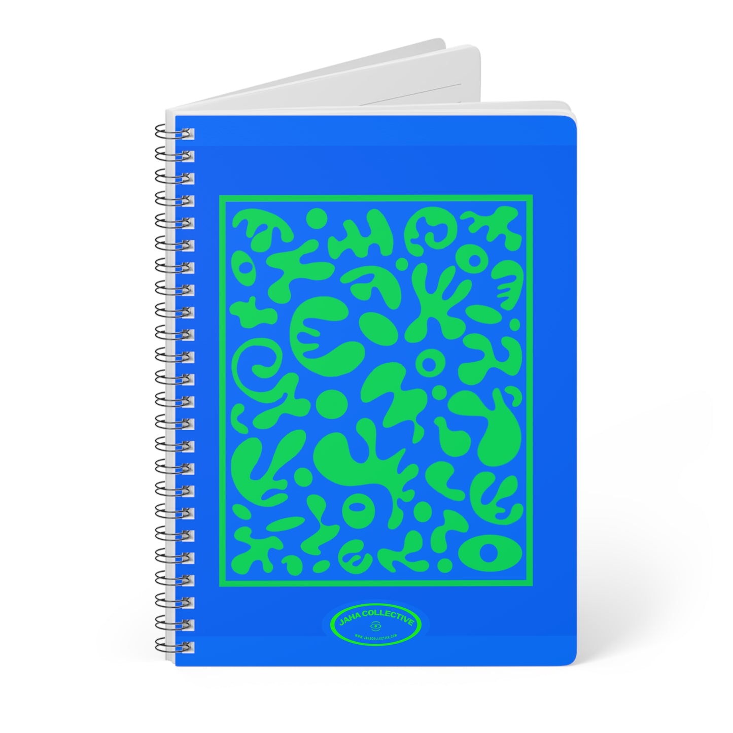 Deep Dream Softcover A5 Spiral Notebook (Ruled Line) - Tide Pool