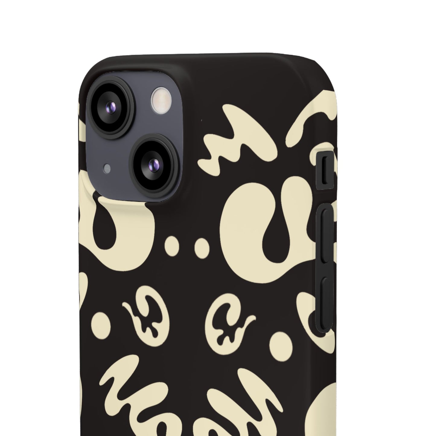Mirror Work Snap Case - Smoke Signal Black